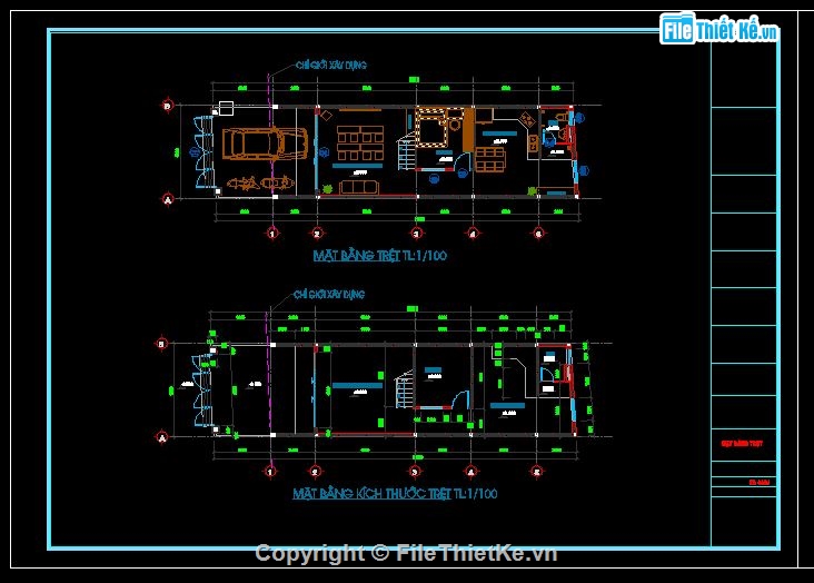 cad nhà phố,mái ngói,nhà phố mái ngói,nhà phố mái ngói 1 trệt 1 lầu,nhà phố 1 trệt 1 lầu,nhà phố 5x19m